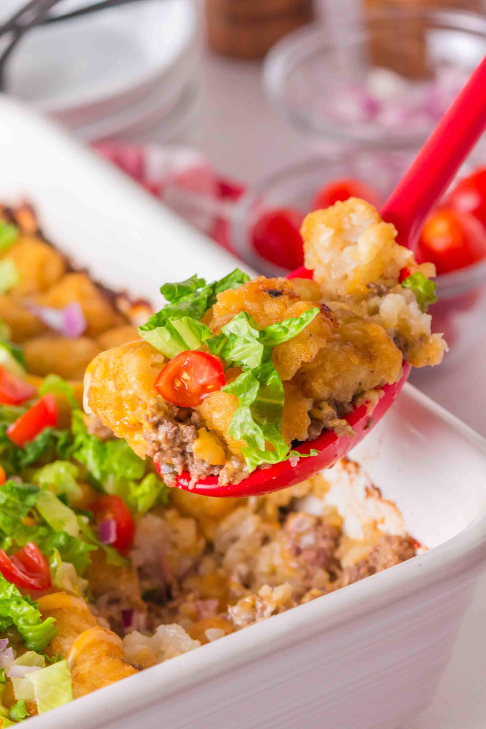 Big Mac Tater Tot Casserole (Gluten-Free)