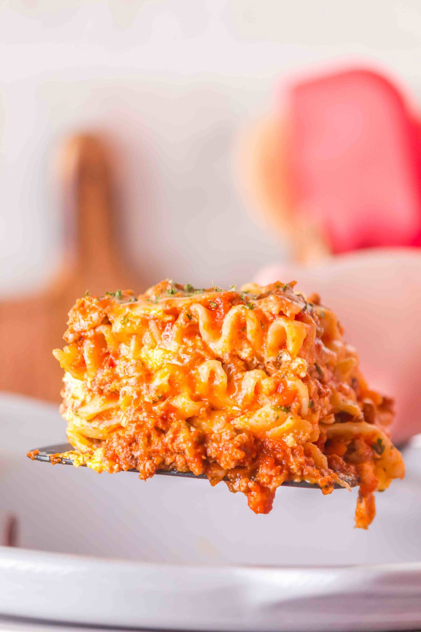 Easy Lasagna in Slow Cooker (Gluten-Free Optional)