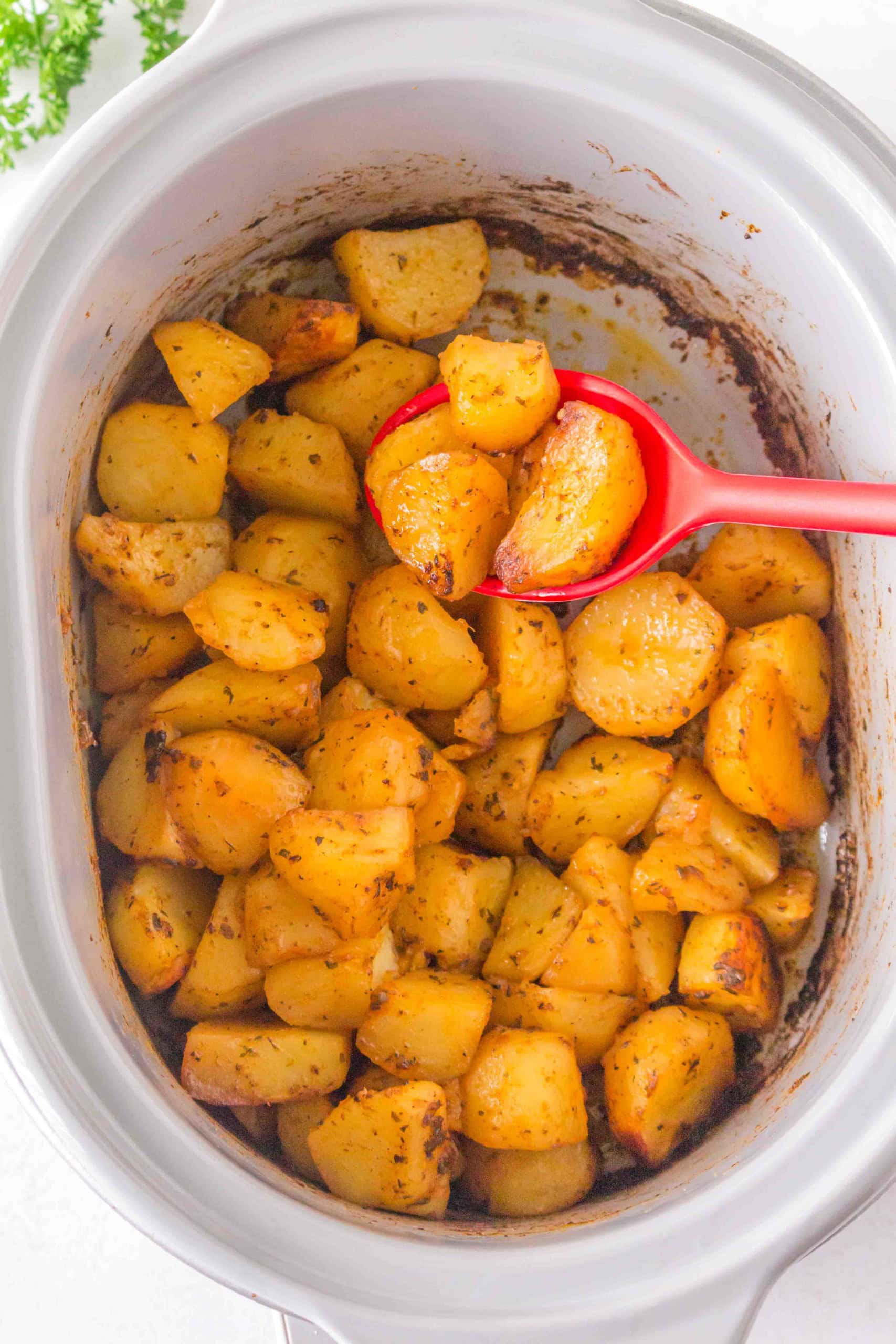 Slow Cooker Roasted Potatoes