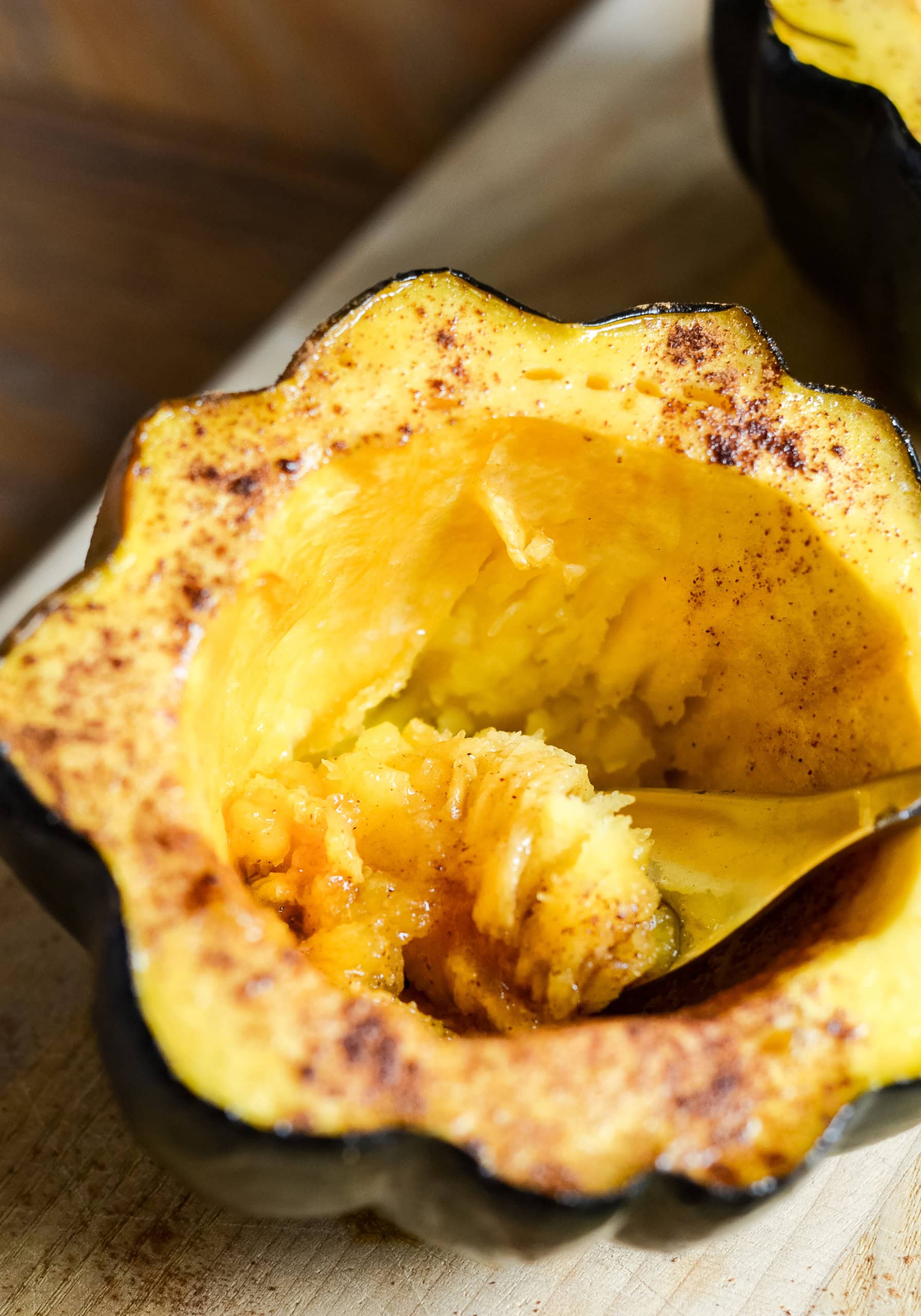 Smoked Acorn Squash on the Pellet Grill