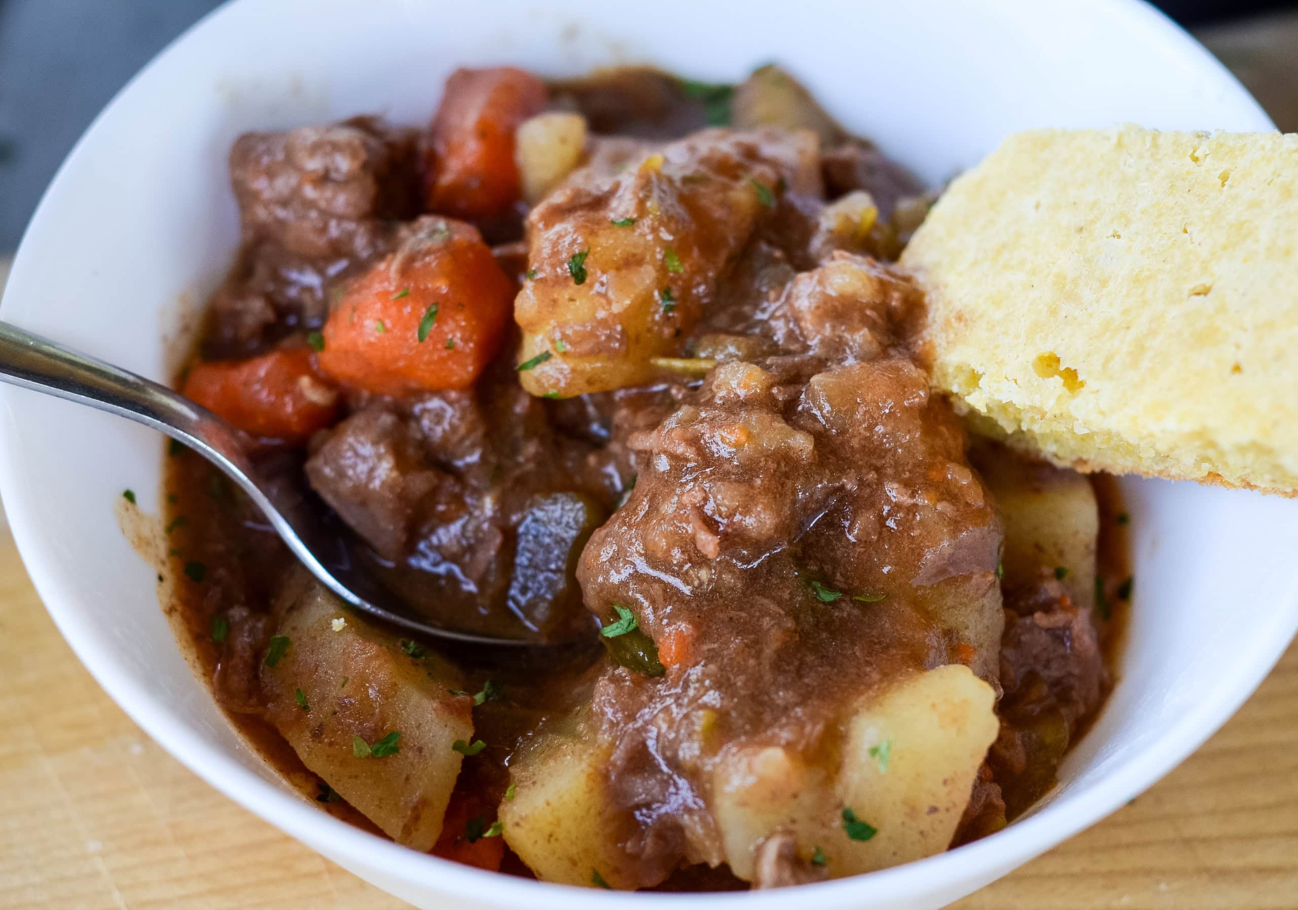 Smoked Beef Stew on the Pellet Grill