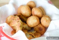 Crispy Catfish Bites and Southern Hush Puppies