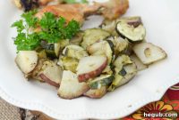 Roasted Rosemary Zucchini and Potatoes