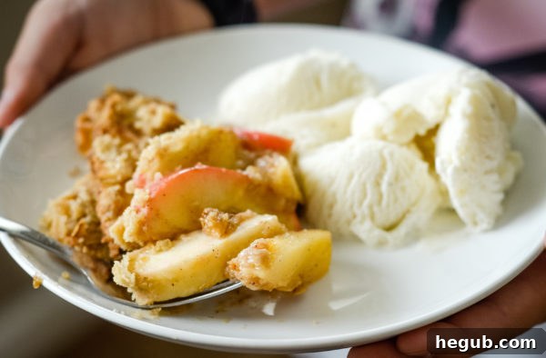 gluten free baked apple crisp