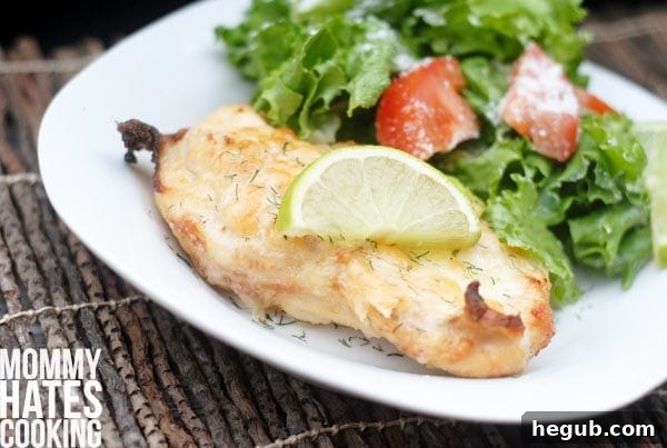 Cheesy Lime Grilled Chicken