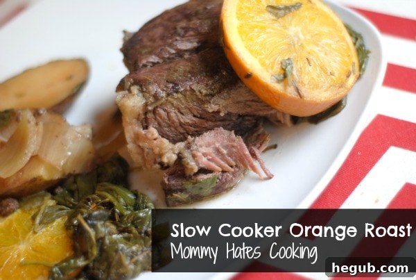 Slow Cooker Orange Roast