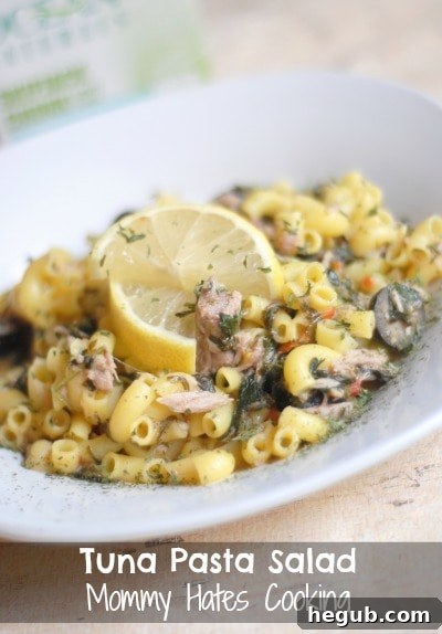 Mediterranean Tuna Pasta 2 Delicious Tuna Pasta Salad
