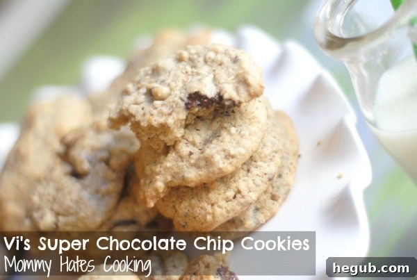 Vis Decades Perfected Chocolate Chip Cookies 2 Vi's Super Chocolate Chip Cookies