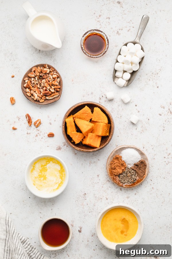 maple pecan sweet potato casserole