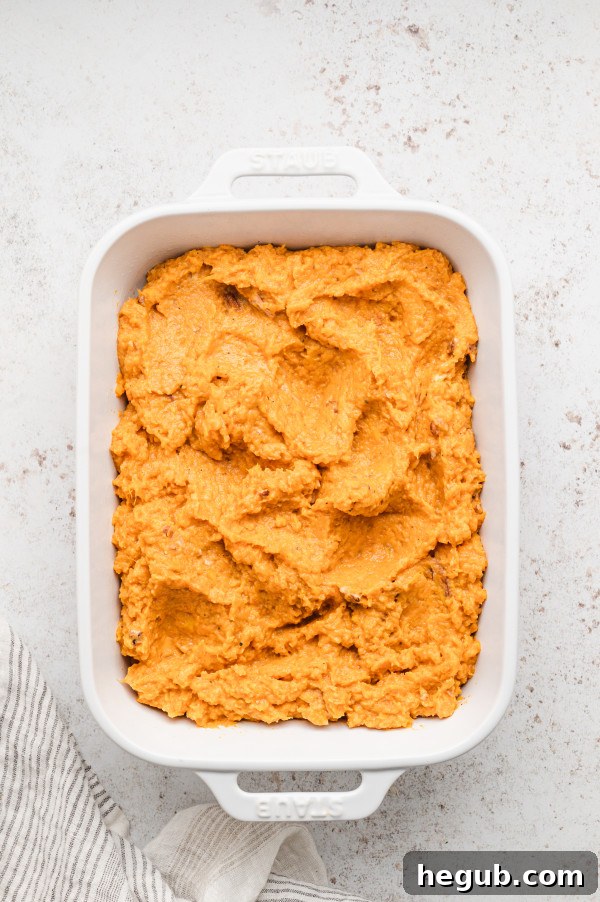 gluten free maple pecan sweet potato casserole