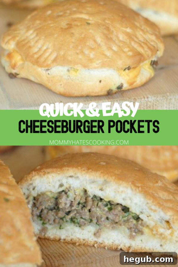 Burger Bombs 3 A plate of golden brown cheeseburger pockets, ready to be eaten.