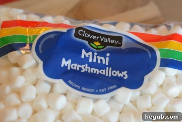 Dollar General Dash 4 Delicious homemade pie being prepared with Clover Valley pie filling and marshmallows from Dollar General.
