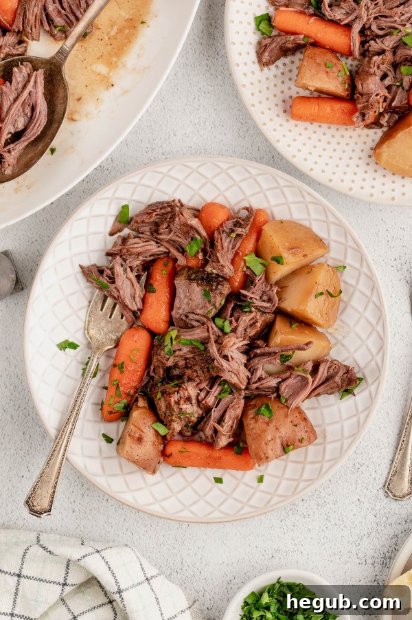 Tender 4-Ingredient Slow Cooker Roast Beef 8 Collection of slow cooker roast dishes