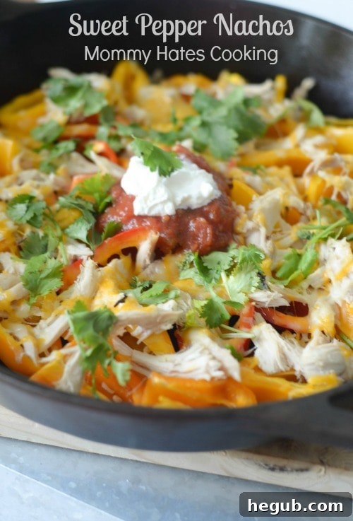 Sweet Pepper Nachos - Healthy Chip Alternative