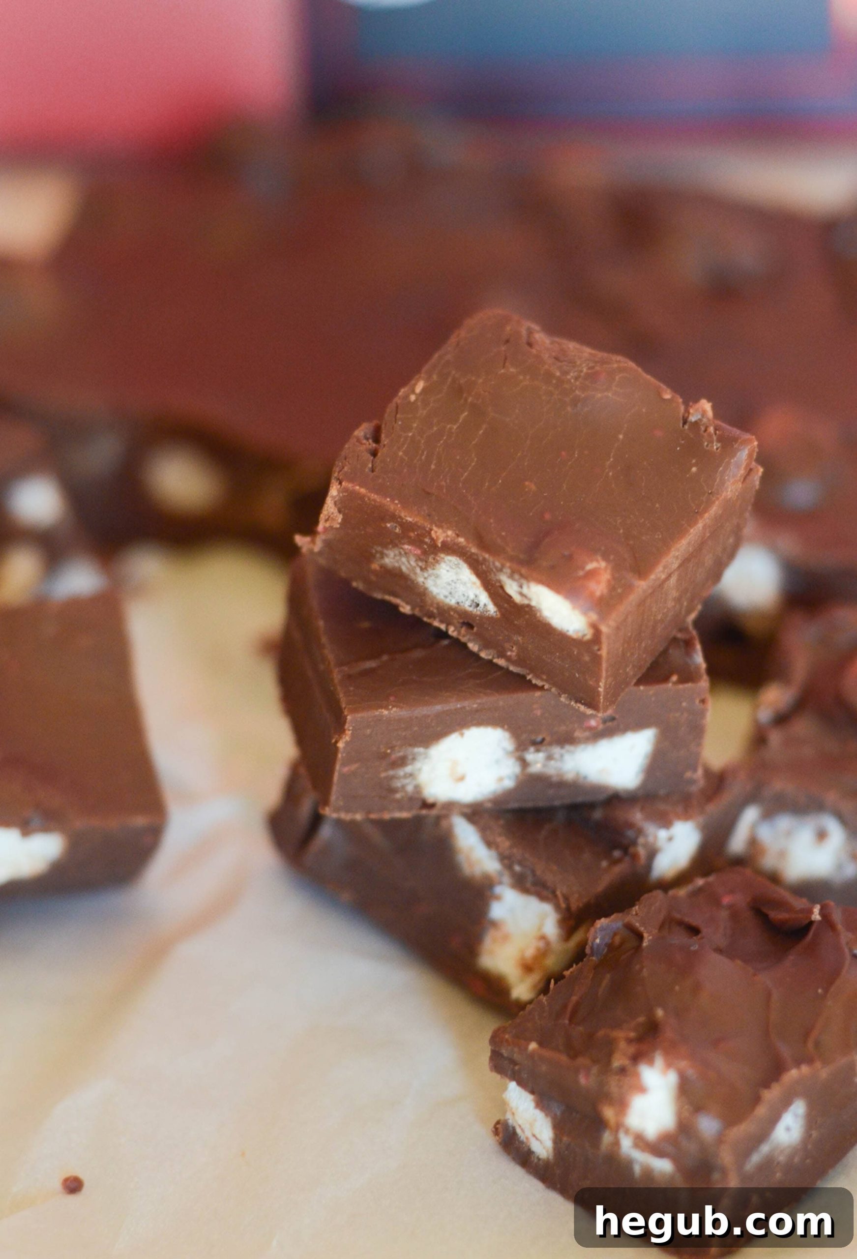 Peppermint Mocha Cloud Fudge 2 Peppermint Mocha Marshmallow Fudge