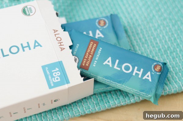 ALOHA Organic Plant-Based Protein Bar: A Delicious and Convenient Gluten-Free Snack