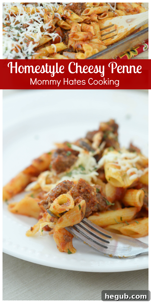 Homestyle Cheesy Penne: A Delicious Family Dinner with Ragu Homestyle Sauce