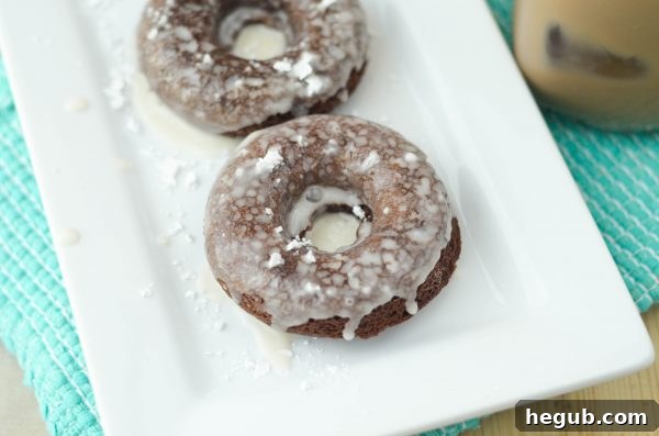 Mocha Cake Donuts #IDelight #ad