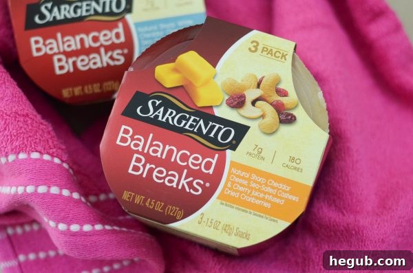 Summer fuel: A variety of Sargento Balanced Breaks ready for your next adventure.