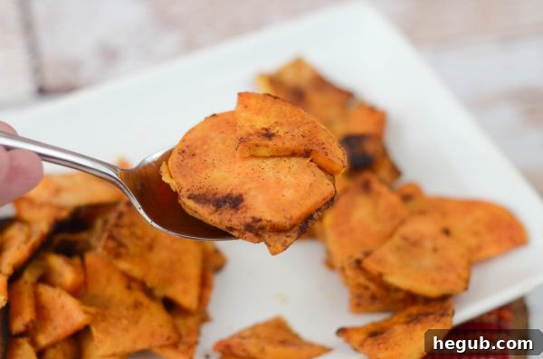 Freshly grilled sweet potatoes, glistening with cinnamon butter