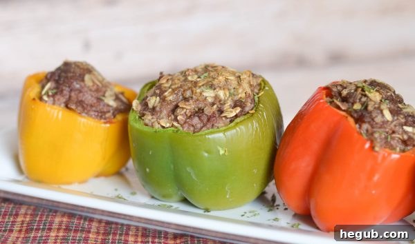 Meatloaf Stuffed Peppers - Recipe Steps