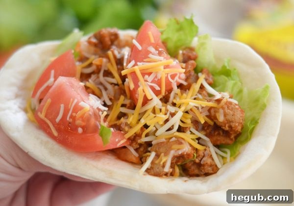 Sloppy Joe Stuffed Taco Boats 6 Sloppy Joe Taco Boats #OEPGameDAy #ad