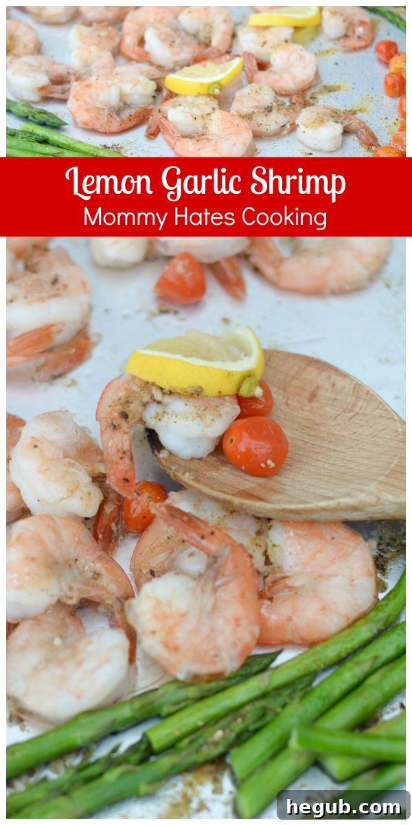 Sheet Pan Lemon Garlic Shrimp