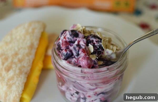 Fresh and Healthy Yogurt Fruit Salad for Breakfast