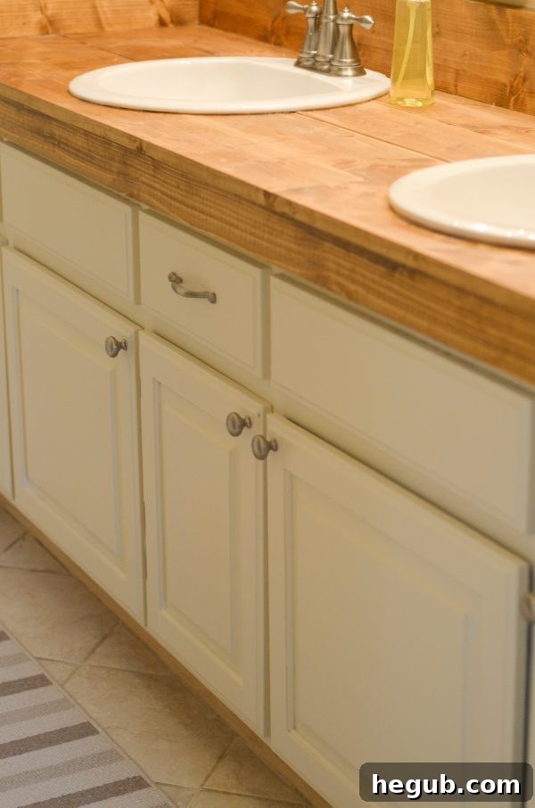 Fresh Paint Transforming a Bathroom on a Budget