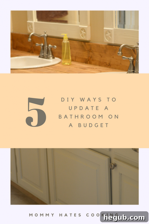 Budget-Friendly Bathroom Renovation: 5 DIY Updates with Lowe's
