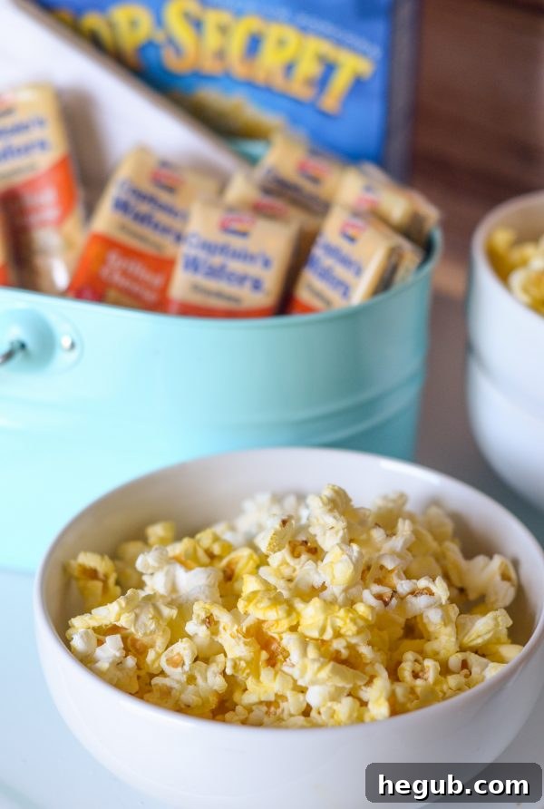 DIY Snack Bar for Movie Night #Pop4Captain #PMedia #ad