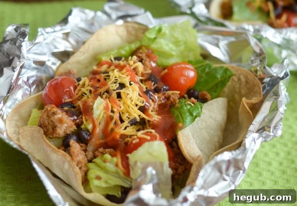 Crispy homemade corn tortilla shells for gluten-free taco salads