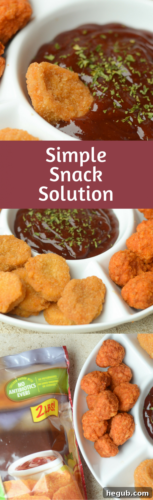 Simple Snack Solutions with Tyson No Antibiotics Ever Chicken