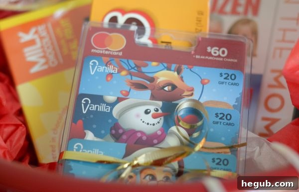 An expansive display of diverse gift cards at Walmart, including many for popular retailers and versatile options like Vanilla Mastercard, ideal for holiday shoppers.