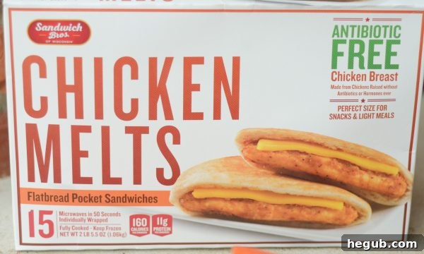 Sandwich Bros Chicken Melts - The perfect base for your stuffed sandwich