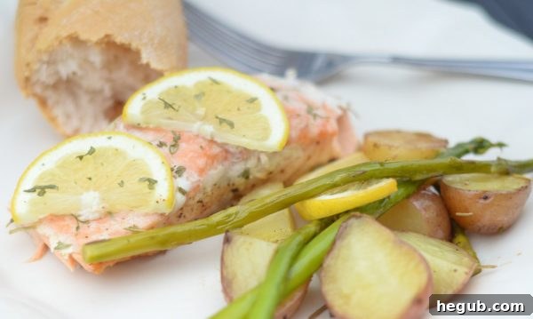 Grilled Salmon with Garlic Lemon Butter & Sweet Tea