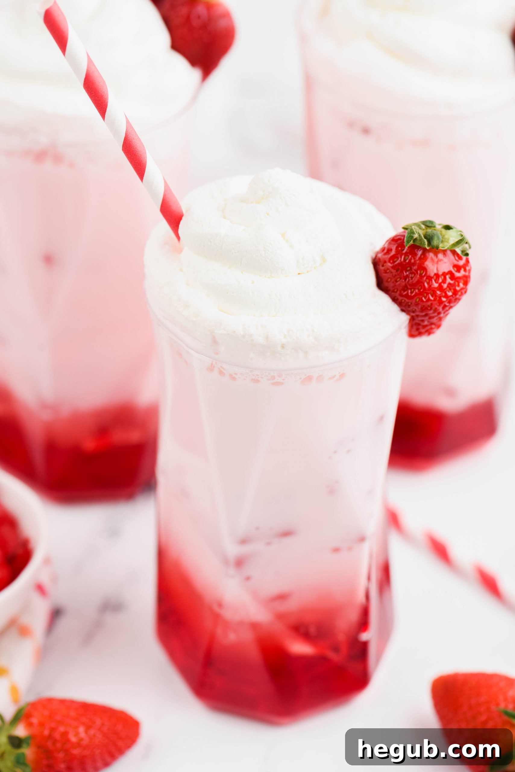 Refreshing Italian Cream Sodas, a delightful summer beverage treat