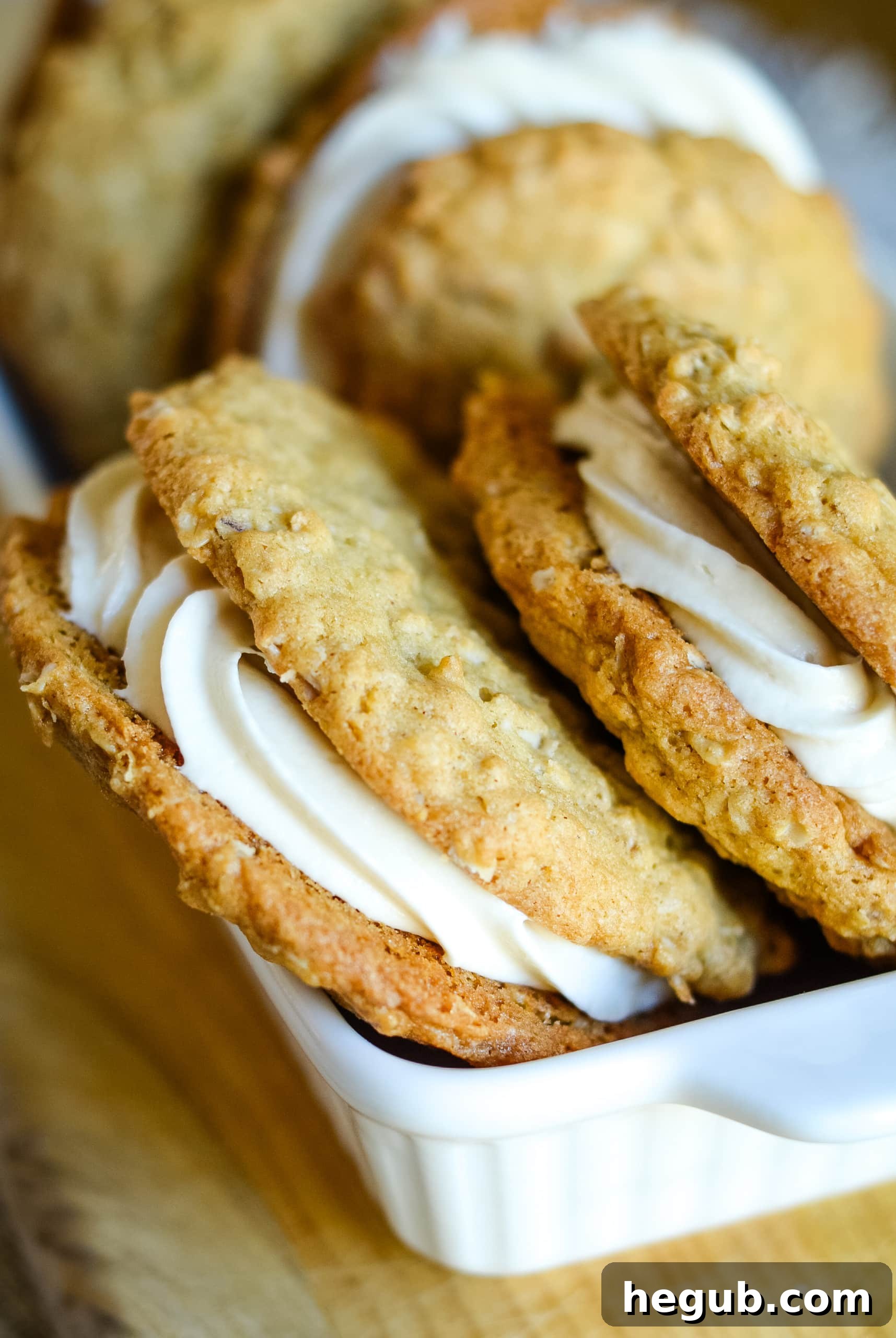 Nostalgic Gluten-Free Oatmeal Cream Pies, a comforting treat