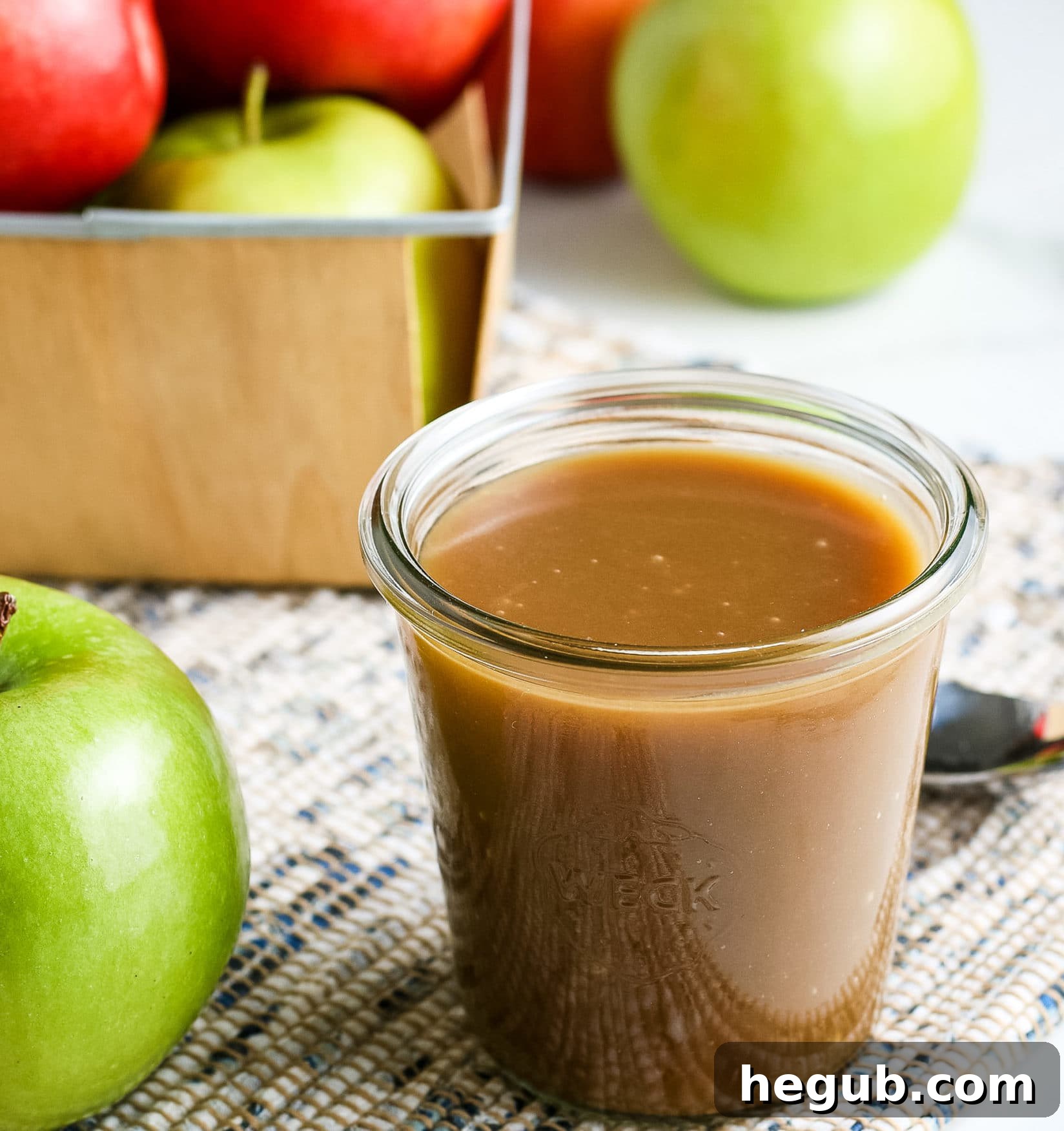 Classic Caramel Sauce, perfect for drizzling over summer sundaes and ice cream