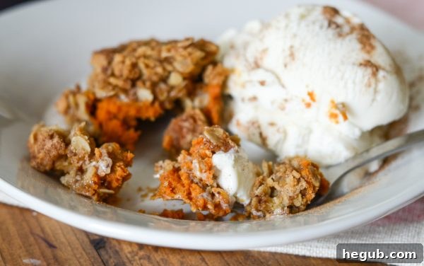 Gluten Free Baked Pumpkin Crisp