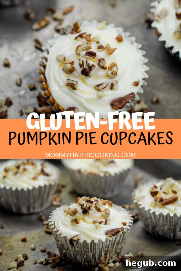 Gluten Free Pumpkin Pie Cupcakes