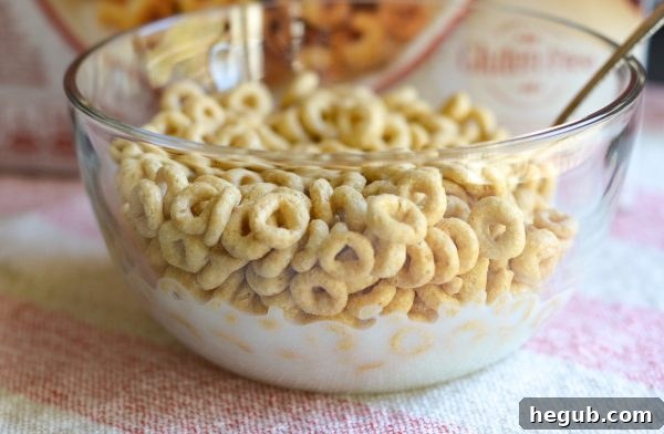Family enjoying a gluten-free breakfast with Maple Cheerios at the table, promoting family connection.