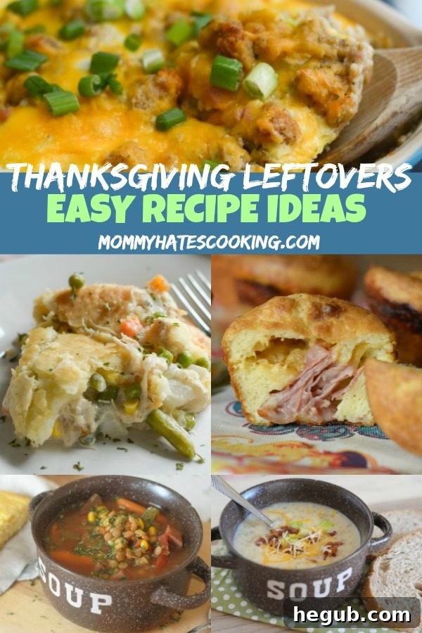 Easy Thanksgiving Leftover Recipe Ideas