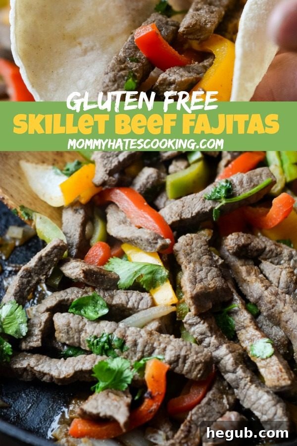 Gluten-Free Skillet Beef Fajitas hero image