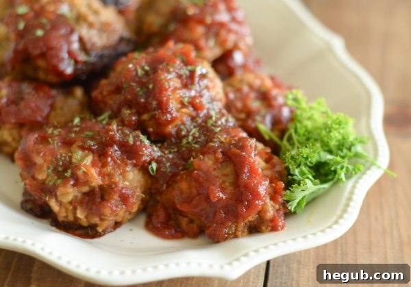 Monthly Menu: March Edition 3 Sweet and tangy meatballs, a versatile gluten-free dish perfect for family dinners.