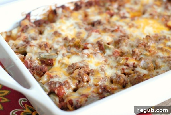 Cheesy Potato Taco Casserole