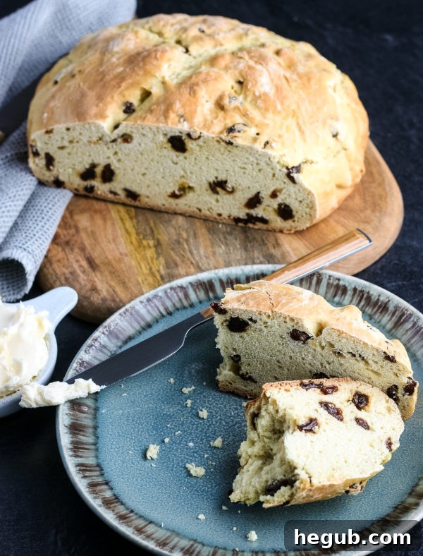 Effortless Irish Soda Bread 7 Mixing ingredients for Irish soda bread