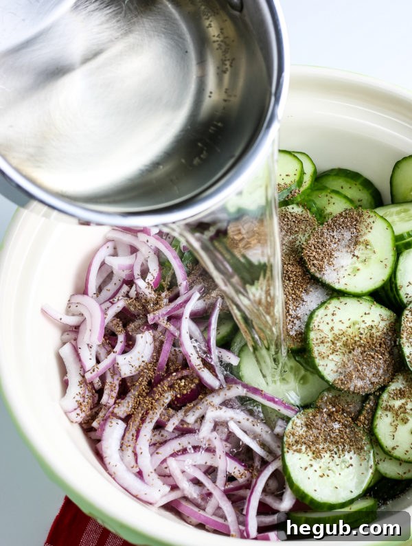 Tips for making the best easy cucumber salad recipe