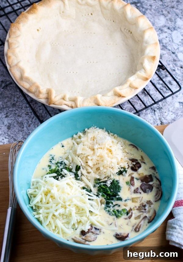 Easy Spinach Quiche (Gluten-Free Optional)