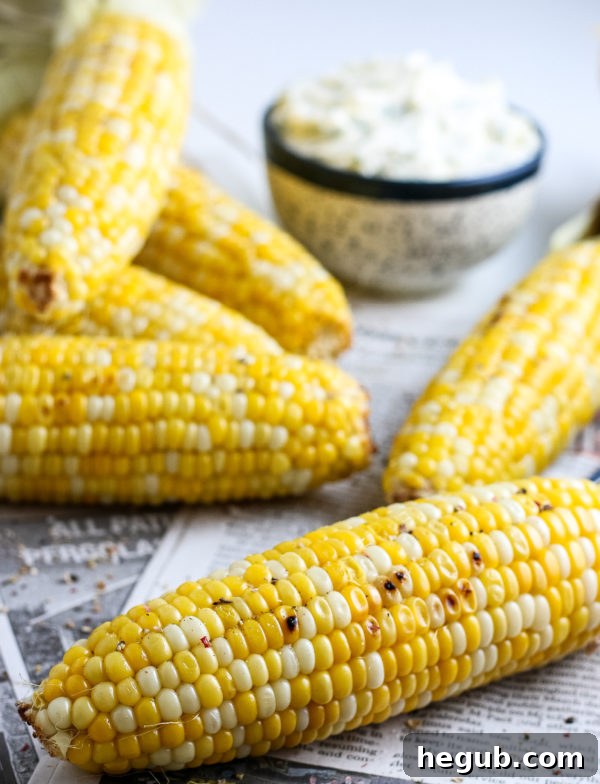 Effortless Grilled Corn Perfection 2 easiest way to grill corn on the cob